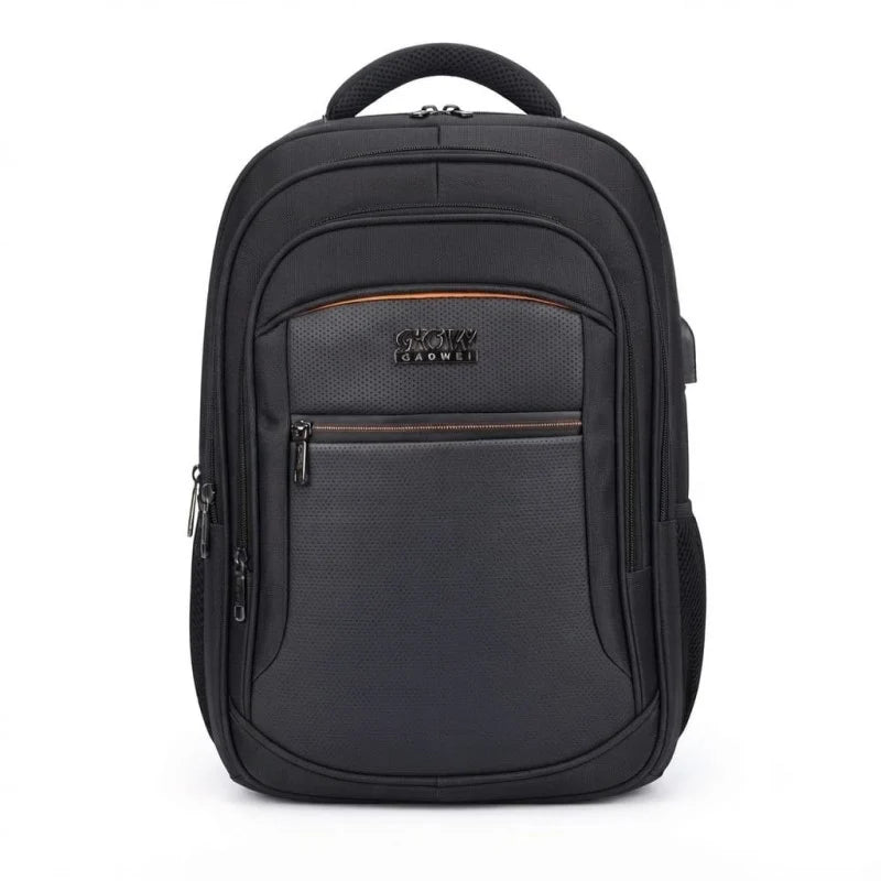 GOW School Bag For Higher Classes & College Backpack with Aux & USB Port, Waterproof, Imported