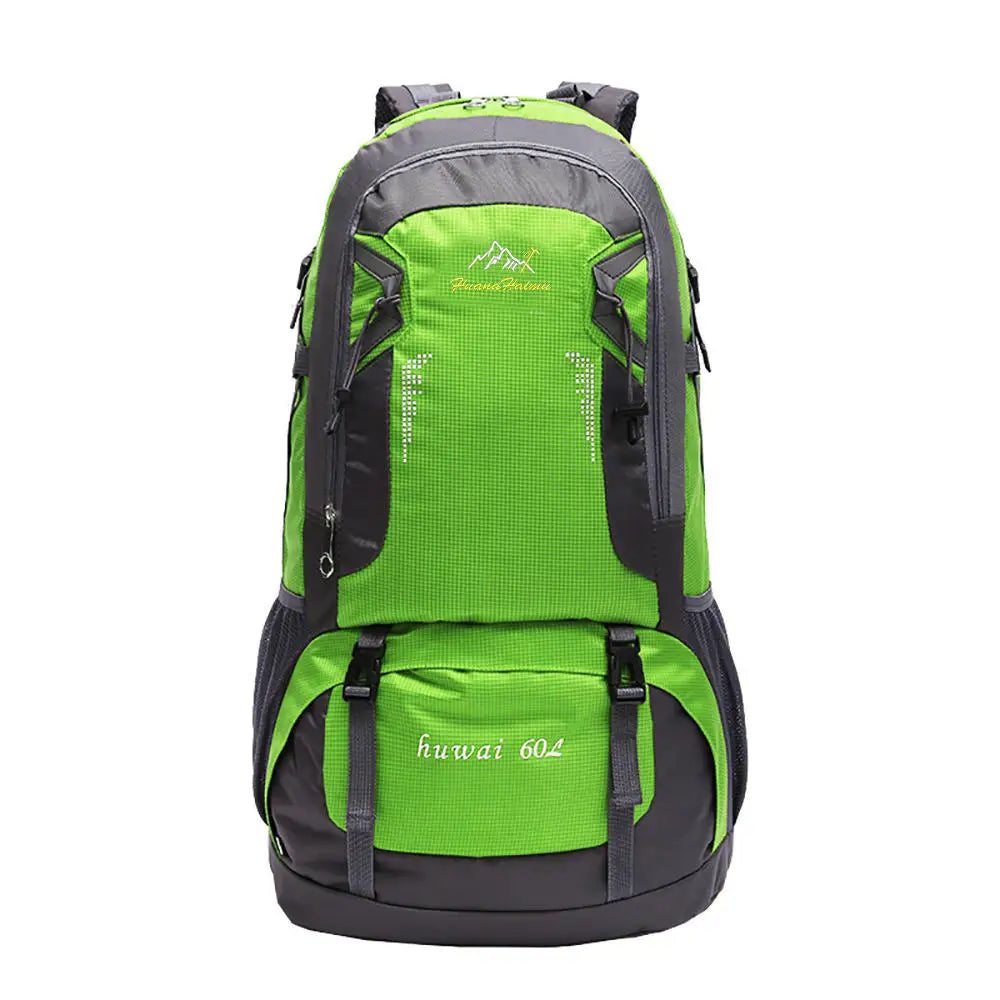 Huntvp 60L High Grade Hiking & Travel Backpack – Waterproof Trekking Bag with Shoe Compartment