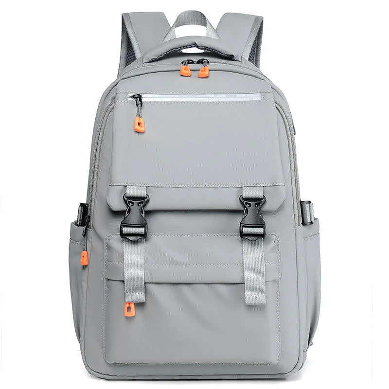 Street Pro 15.6" Waterproof Backpack with USB Charging Port – Stylish Teenager & College Bag