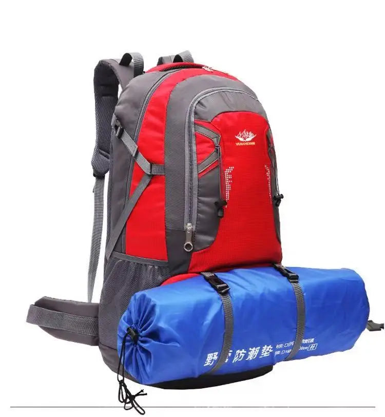 Huntvp 60L High Grade Hiking & Travel Backpack – Waterproof Trekking Bag with Shoe Compartment