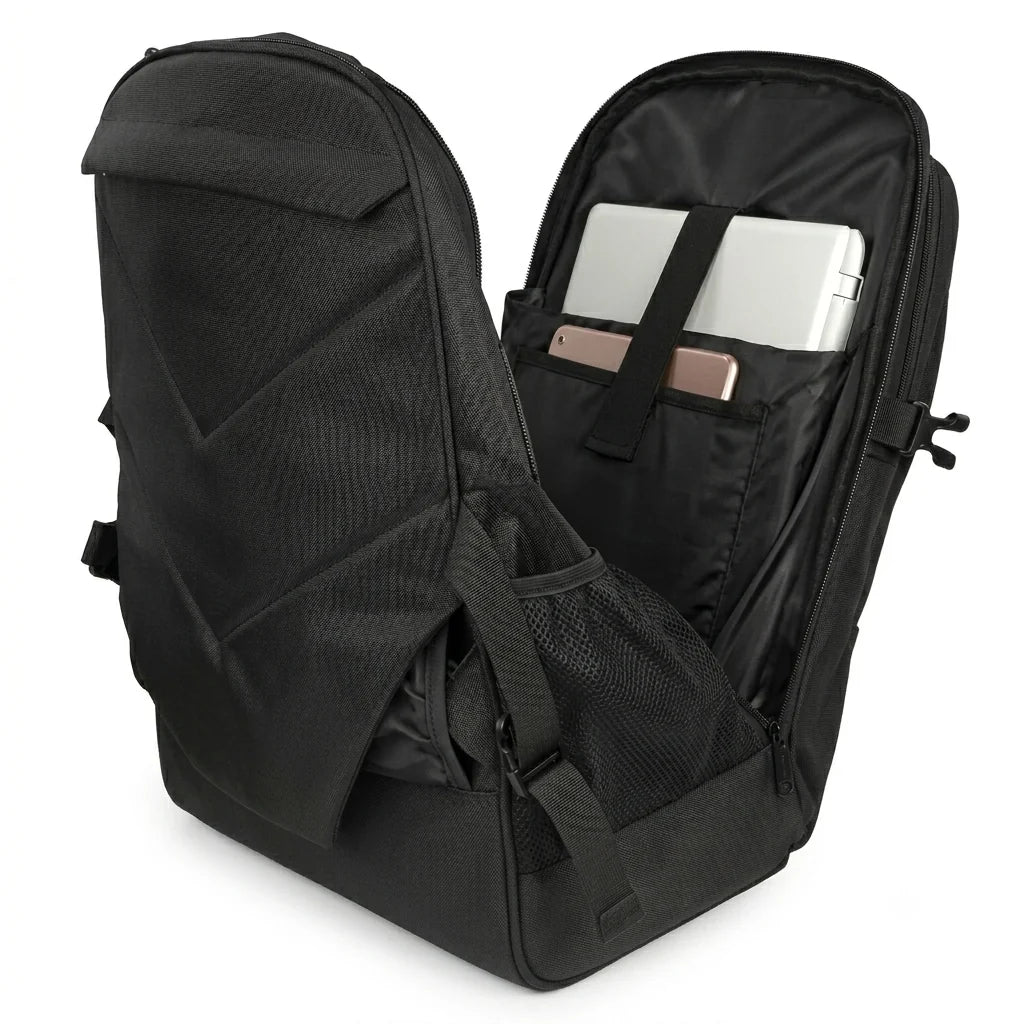 YOREPEK Travel Backpack 45L with USB Charging Port | Carry-On Business Backpack for 15.6" Laptop without Trolley