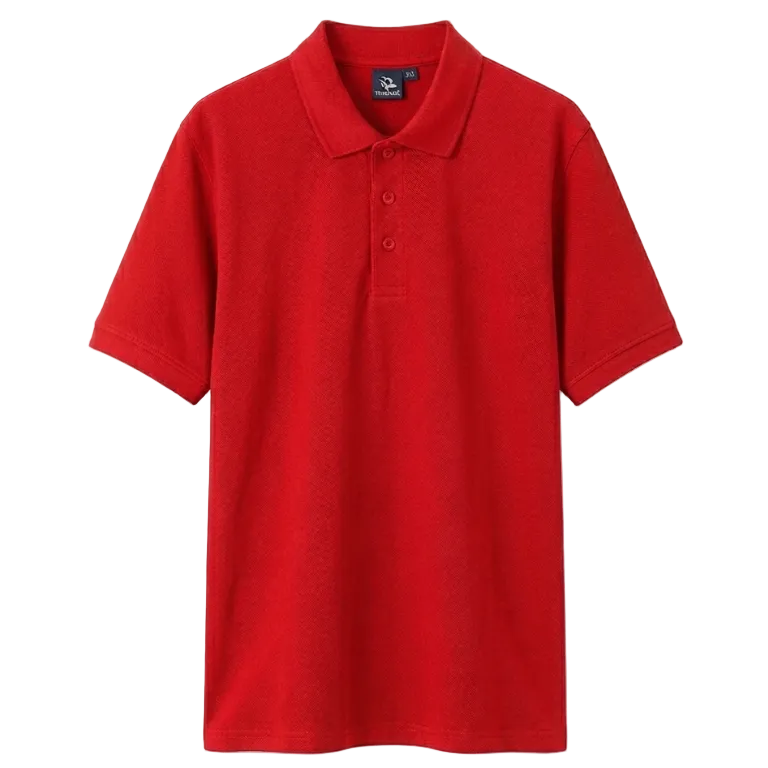 True Face Men’s Pique Polo Shirt Cotton Polyester Lightweight Smart Casual Short Sleeve (S–5XL)