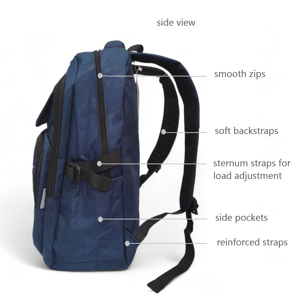 KUZAI Waterproof School & Laptop Backpack | 16” Laptop Compatible Unisex Bag for Higher Classes, University & Travel