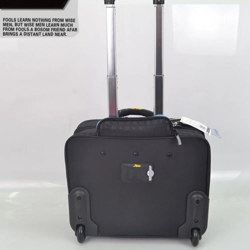 Hobie Pilot Cabin Suitcase - Trolley Bag with Laptop Compartment & TSA Lock