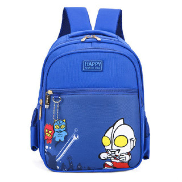 Cute Cartoon Kids School Backpack | Durable Oxford Cloth Bag for Boys