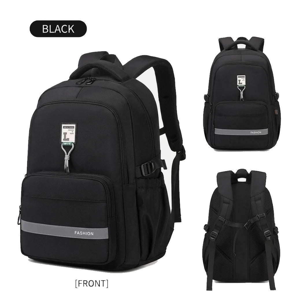 CALDIVO Casual Waterproof Backpack for School, College, University & Travel | Unisex Laptop Bag | Premium Twill Nylon
