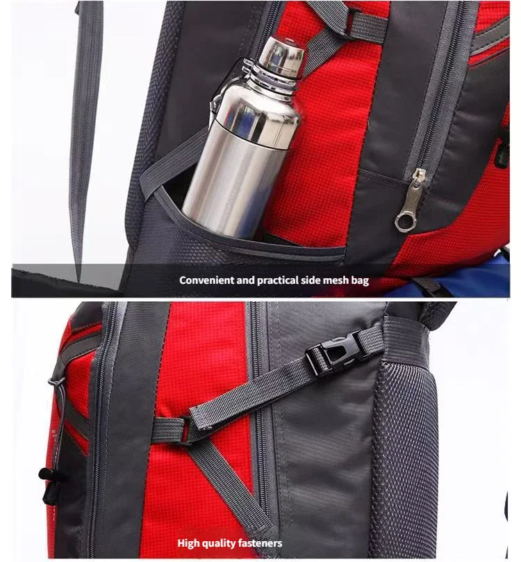 Huntvp 60L High Grade Hiking & Travel Backpack – Waterproof Trekking Bag with Shoe Compartment