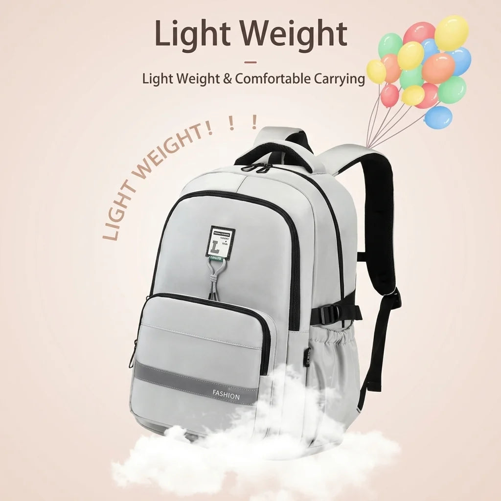 CALDIVO Casual Waterproof Backpack for School, College, University & Travel | Unisex Laptop Bag | Premium Twill Nylon