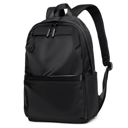 Black Polyester Laptop Backpack for Professionals Students