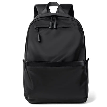 Black Polyester Laptop Backpack for Professionals Students