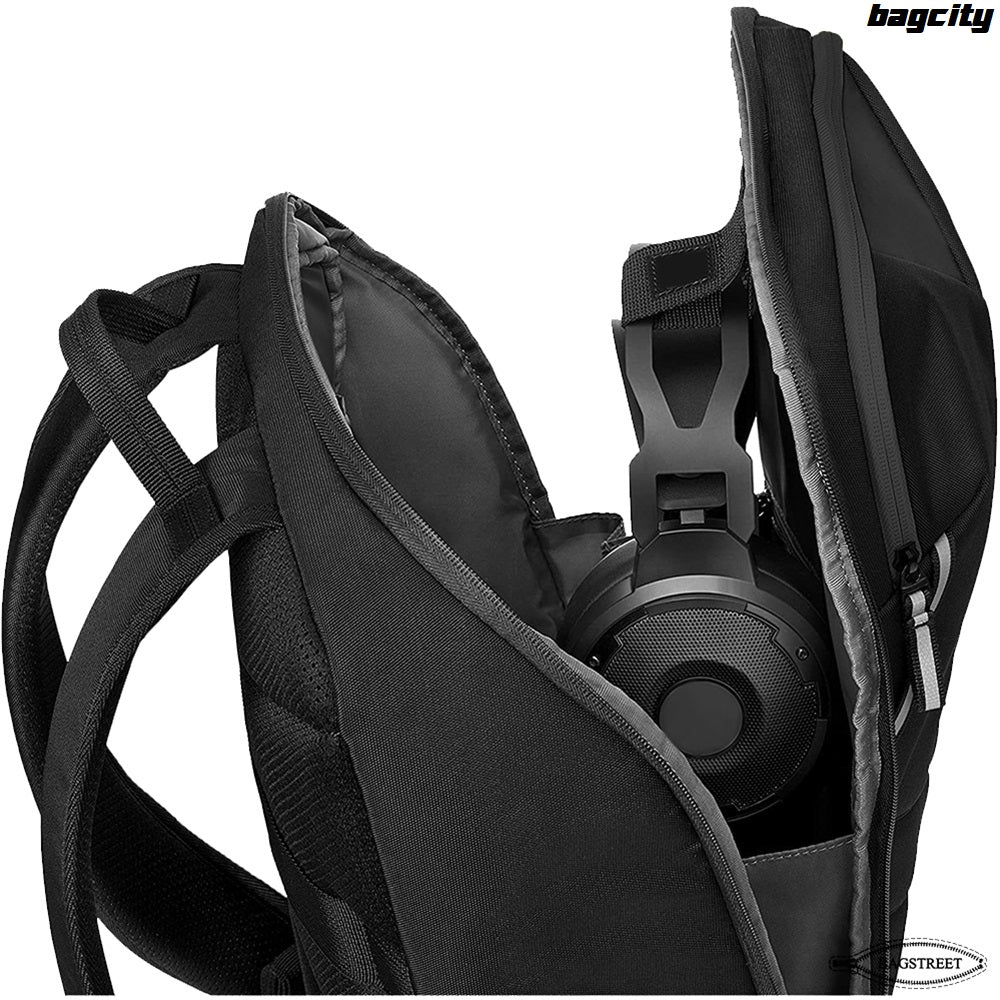 Gaming Laptop Backpack with HP Logo – Fully Padded, Water-Resistant, 15.6" Laptop Compatible | Gray