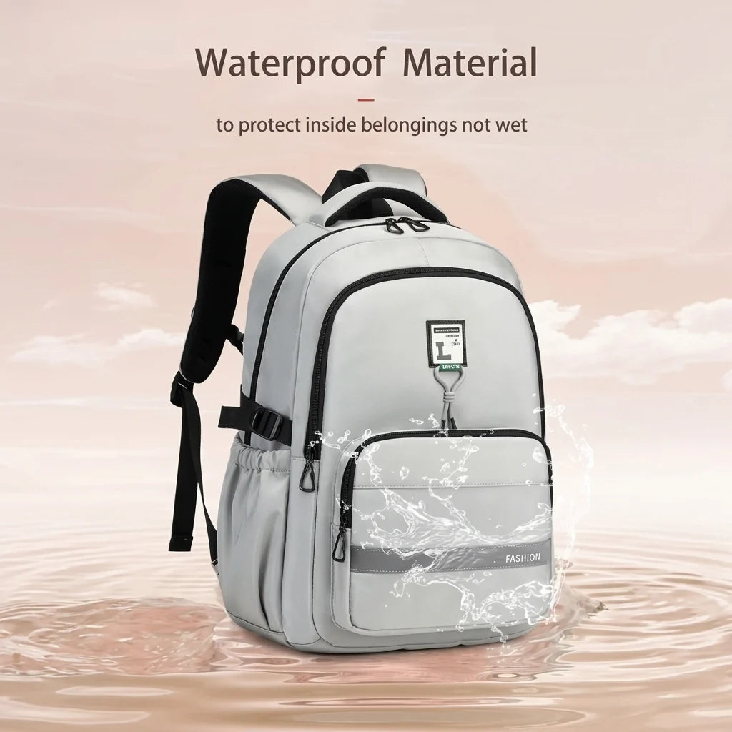 CALDIVO Casual Waterproof Backpack for School, College, University & Travel | Unisex Laptop Bag | Premium Twill Nylon