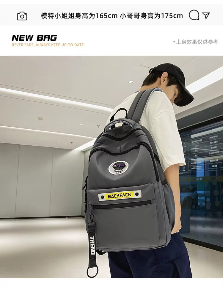Trend School & College Backpack, Mascot Design – Waterproof, Laptop Sleeve, Anti-Theft, 48×31×18 cm