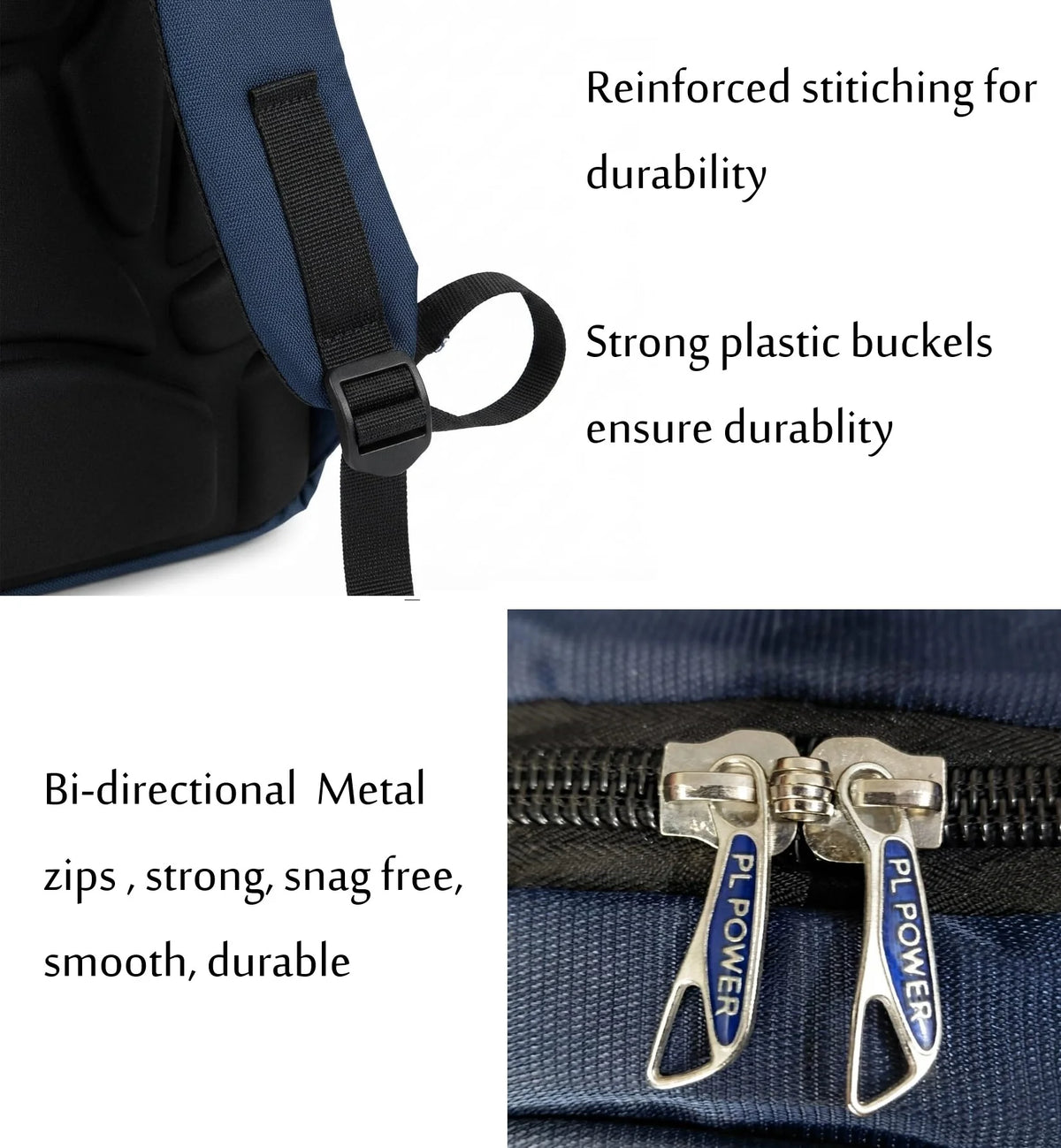 GEOX Imported High School & College Backpack – Water Resistant, Premium Quality