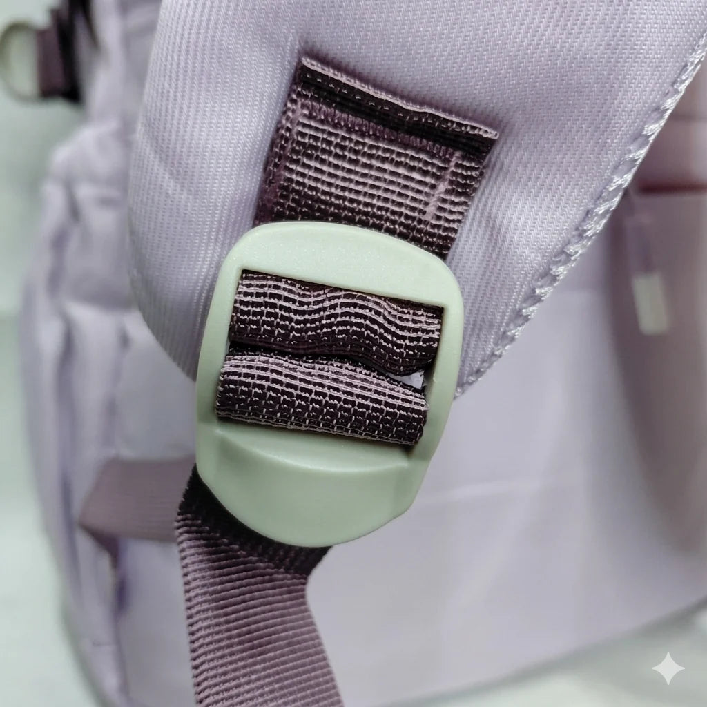 Octanauts Zenvy Cute Waterproof Large Capacity School Backpack for Girls – Multi-Compartment Laptop Travel Bag (15.6”)