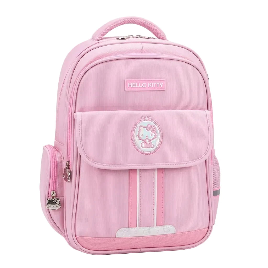 Hello Kitty Girls School Backpack – Junior Class Lightweight Waterproof Bag with Laptop Pocket
