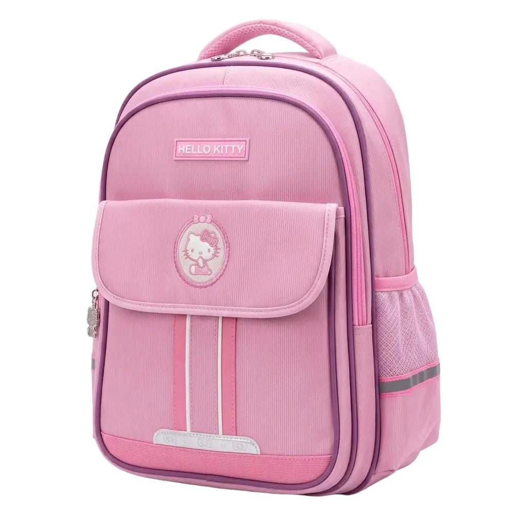 Hello Kitty Girls School Backpack – Junior Class Lightweight Waterproof Bag with Laptop Pocket