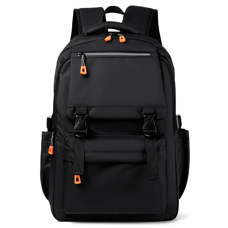 Street Pro 15.6" Waterproof Backpack with USB Charging Port – Stylish Teenager & College Bag
