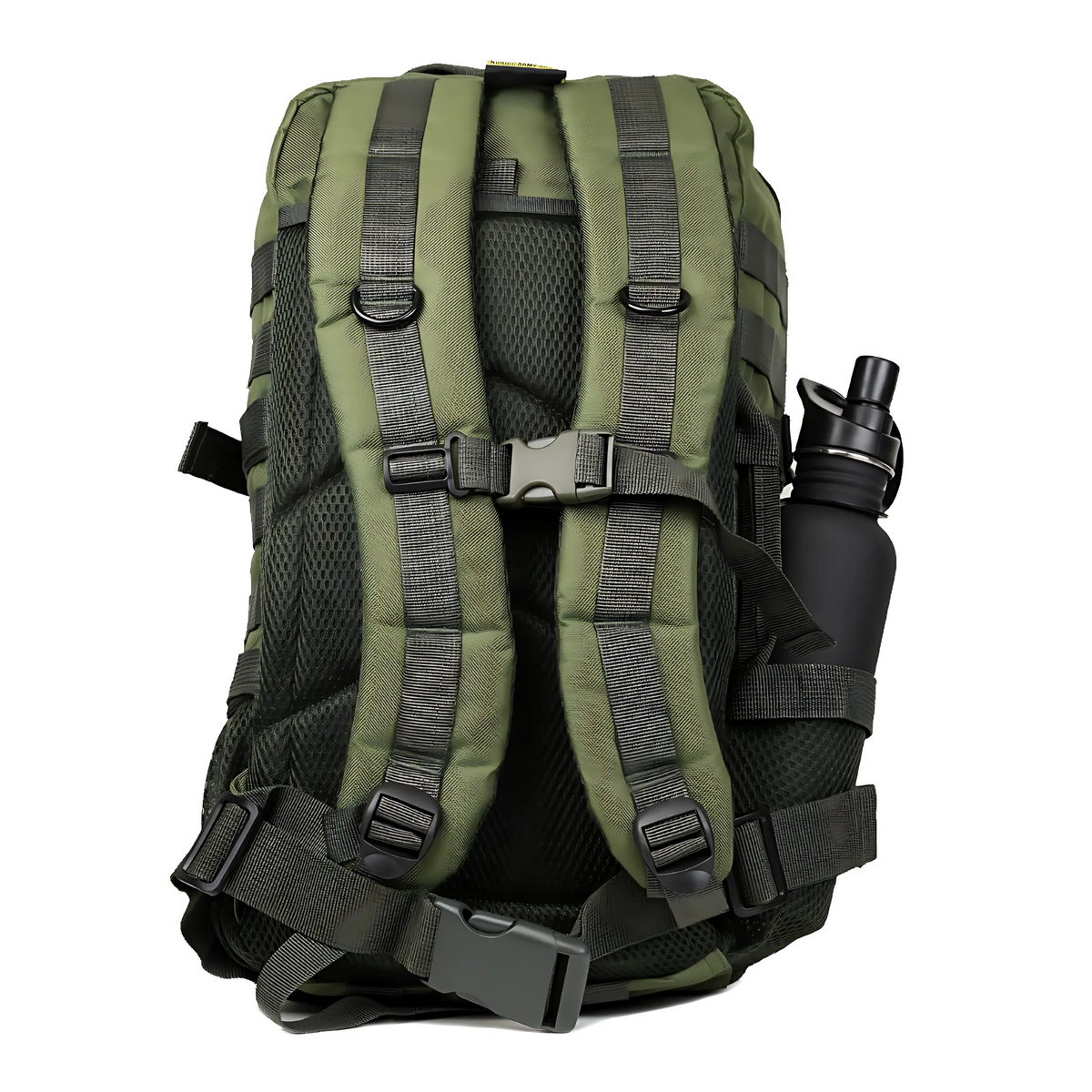 Assault 45L Tactical Outdoor Backpack Green – MOLLE System, Military, Hiking, Travel & Training Bag
