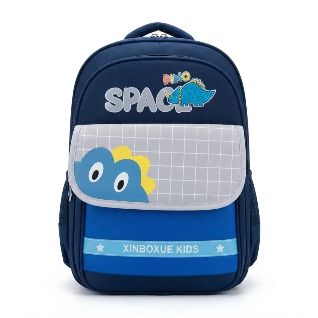 Space Dino Imported School Bag for Kids Class 1-2-3 – Premium Quality Backpack