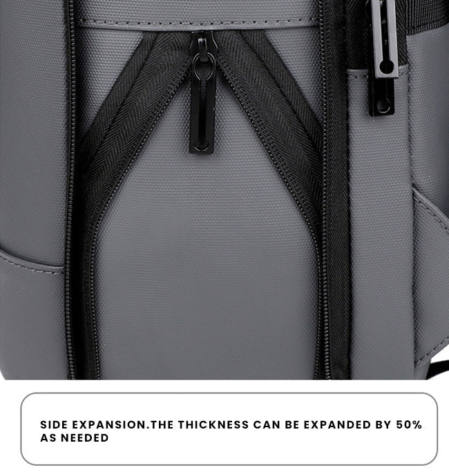 Transformer Sleek Extendable Backpack 16" Laptop Organizer Minimalist Design – 18L