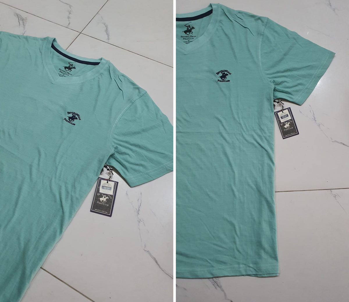 Beverly Hill Polo Club V-Neck Men’s T-Shirt – Summer Stuff Collection