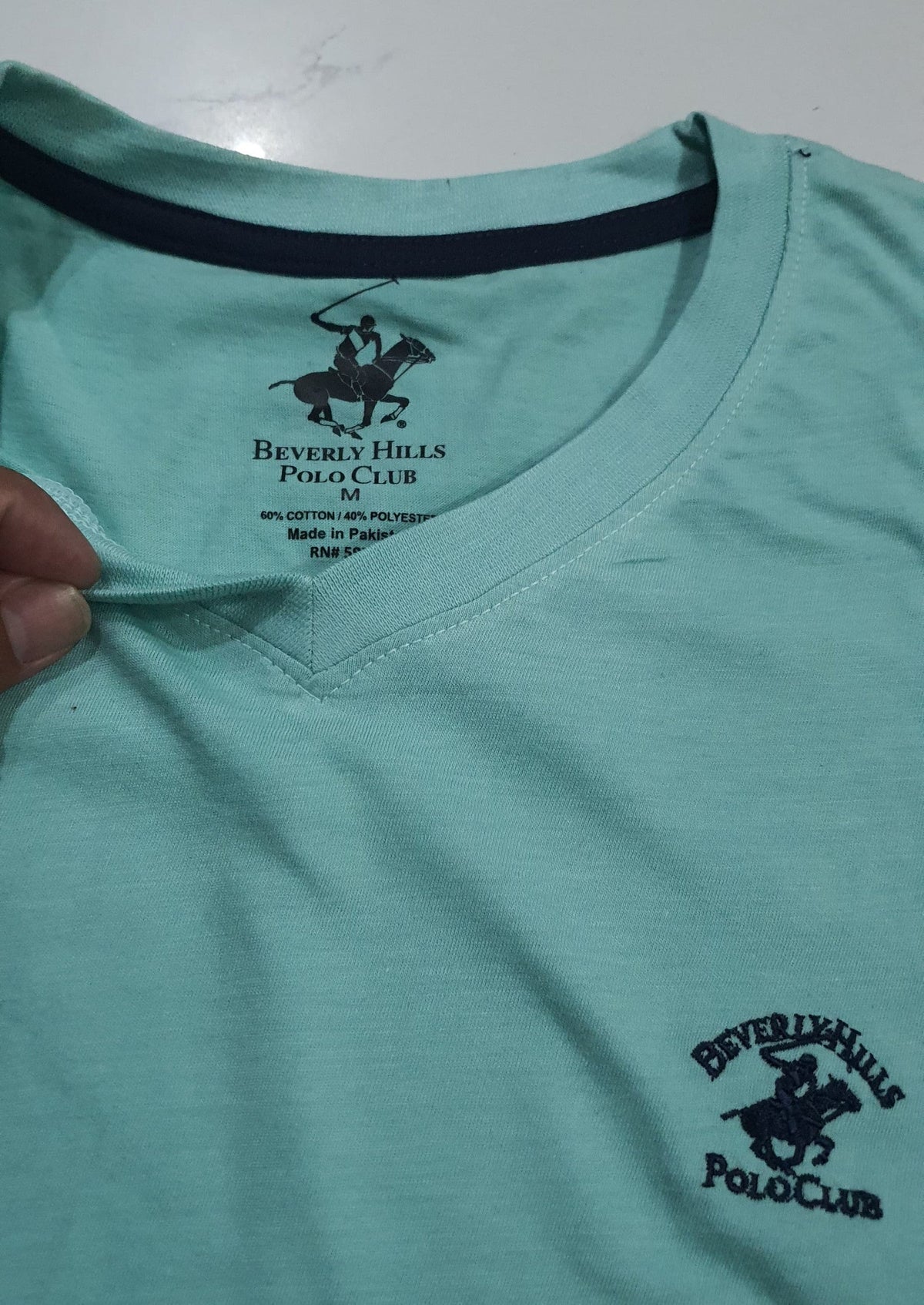 Beverly Hill Polo Club V-Neck Men’s T-Shirt – Summer Stuff Collection