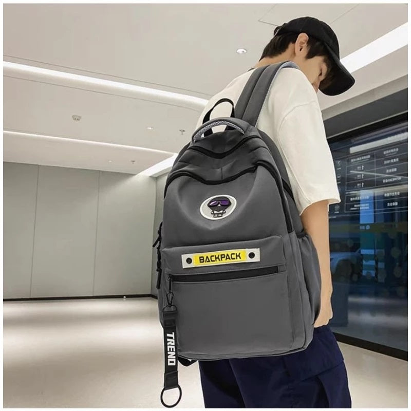 Trend School & College Backpack, Mascot Design – Waterproof, Laptop Sleeve, Anti-Theft, 48×31×18 cm