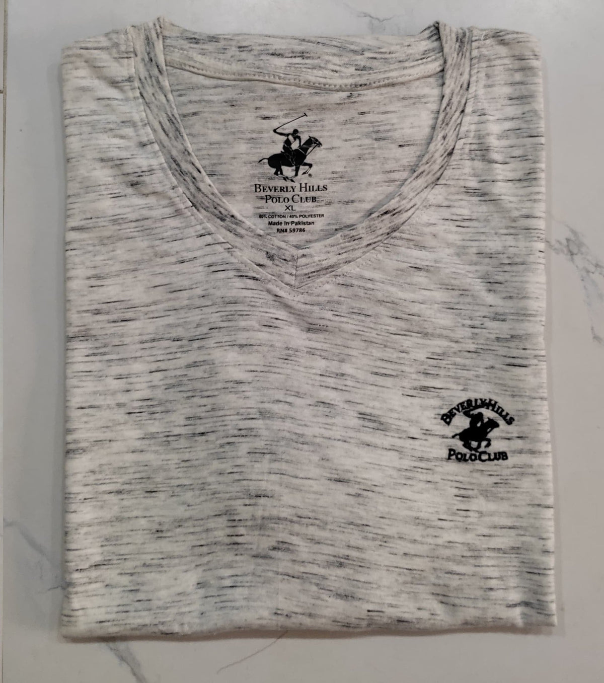 Beverly Hill Polo Club V-Neck Men’s T-Shirt – Summer Stuff Collection