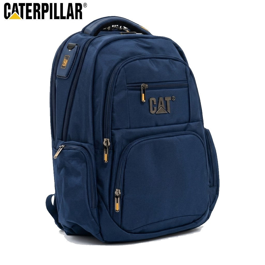 Caterpillar 15.6″ Business Travel Laptop Backpack with USB Port, AUX Cable & Rain Cover – Model 9446A#-19