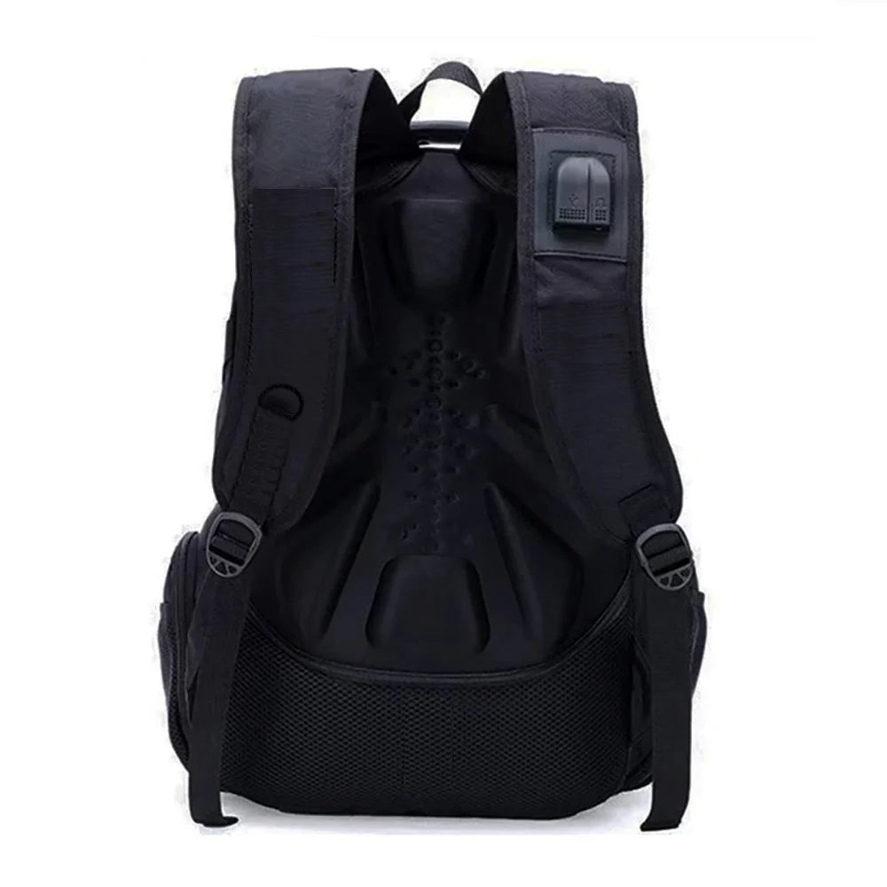 S GEAR Laptop & Travel Backpack with USB & AUX Port | Anti-Theft | Rain Cover | 15.6–17” Laptop Bag