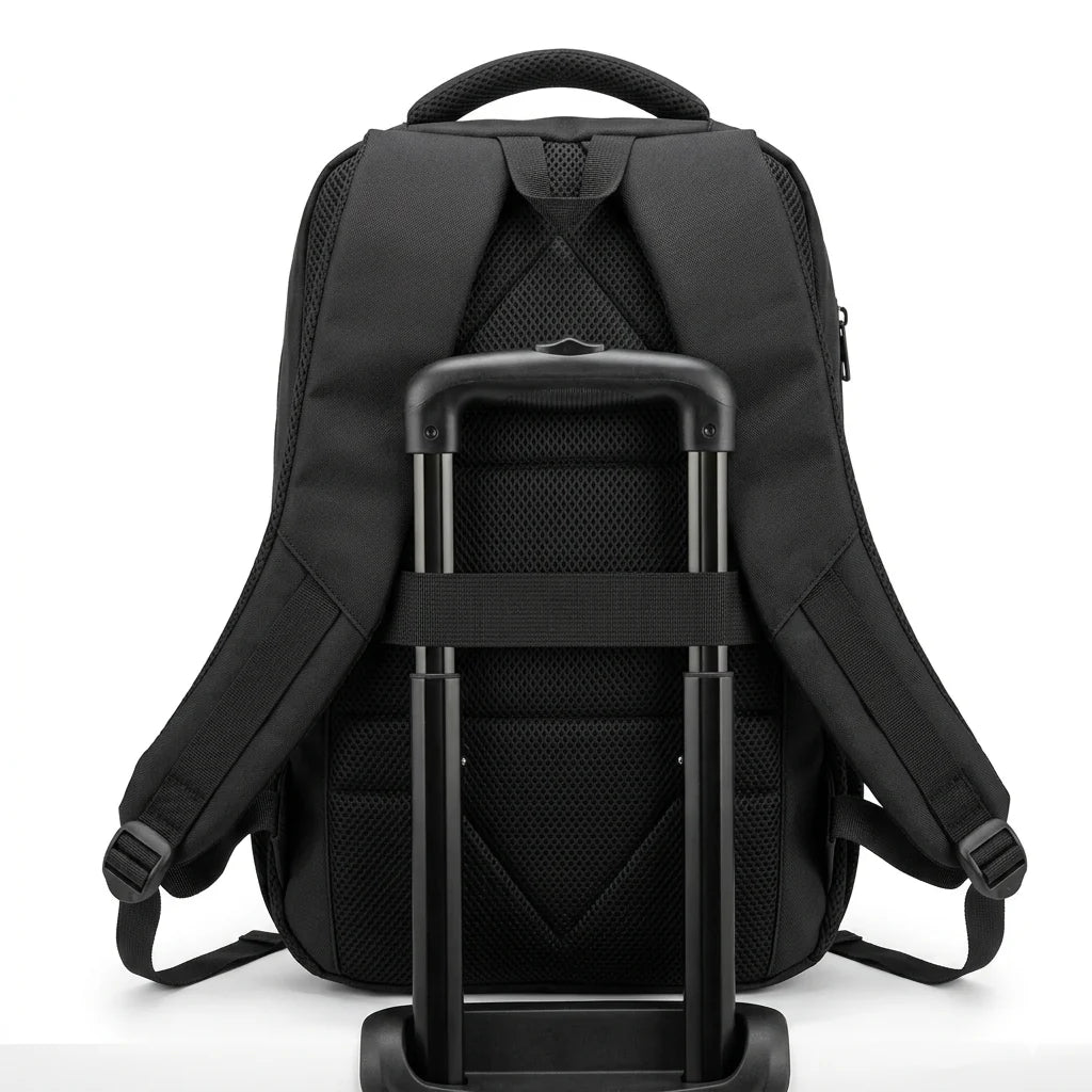 FYS Anti-Theft Travel & Laptop Backpack 15.6" Waterproof School, College & Travel | Black