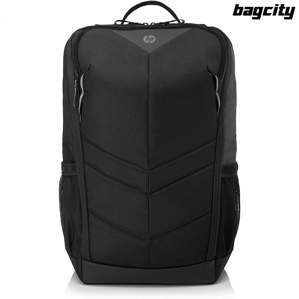 Gaming Laptop Backpack with HP Logo – Fully Padded, Water-Resistant, 15.6" Laptop Compatible | Gray