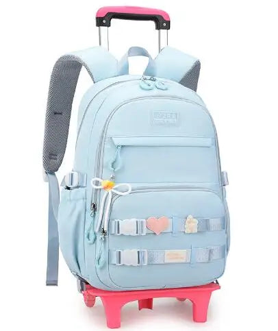 Cute Girls Premium Backpack for School, College & Daily Travel – 31x19x48 cm – Water Resistant, Multi-Pocket, Laptop Section