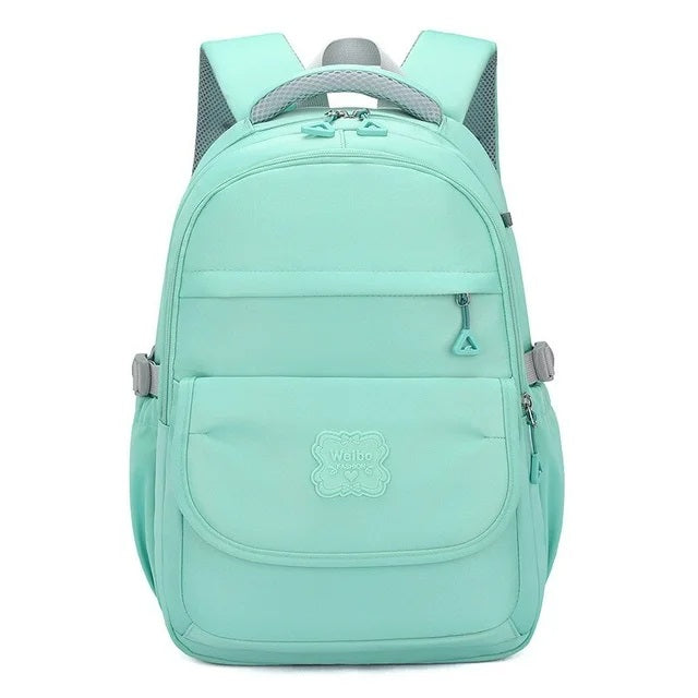 MintWay Comfortable Lightweight Green Backpack for Girls & Teens | Daily Travel & School Use
