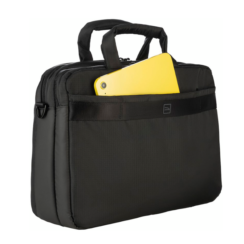 TUCANO Player 15.6" Laptop Bag Double Compartment | Recycled Fabric | Fits 16" MacBook Pro