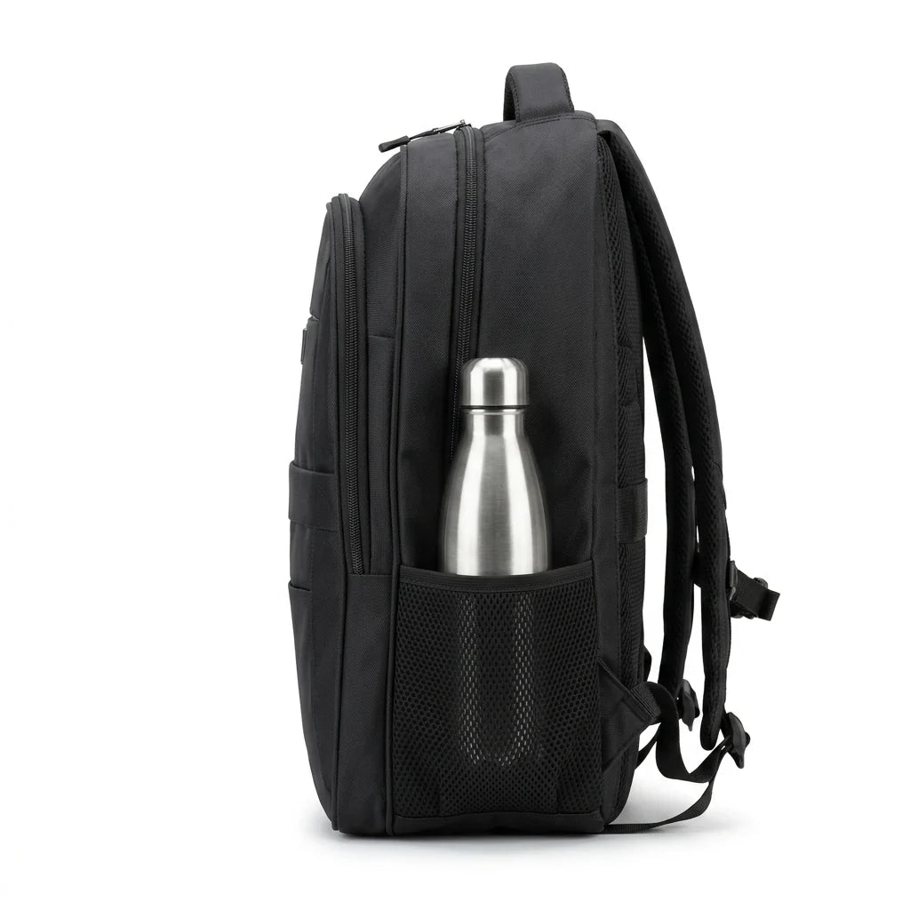 FYS Anti-Theft Travel & Laptop Backpack 15.6" Waterproof School, College & Travel | Black