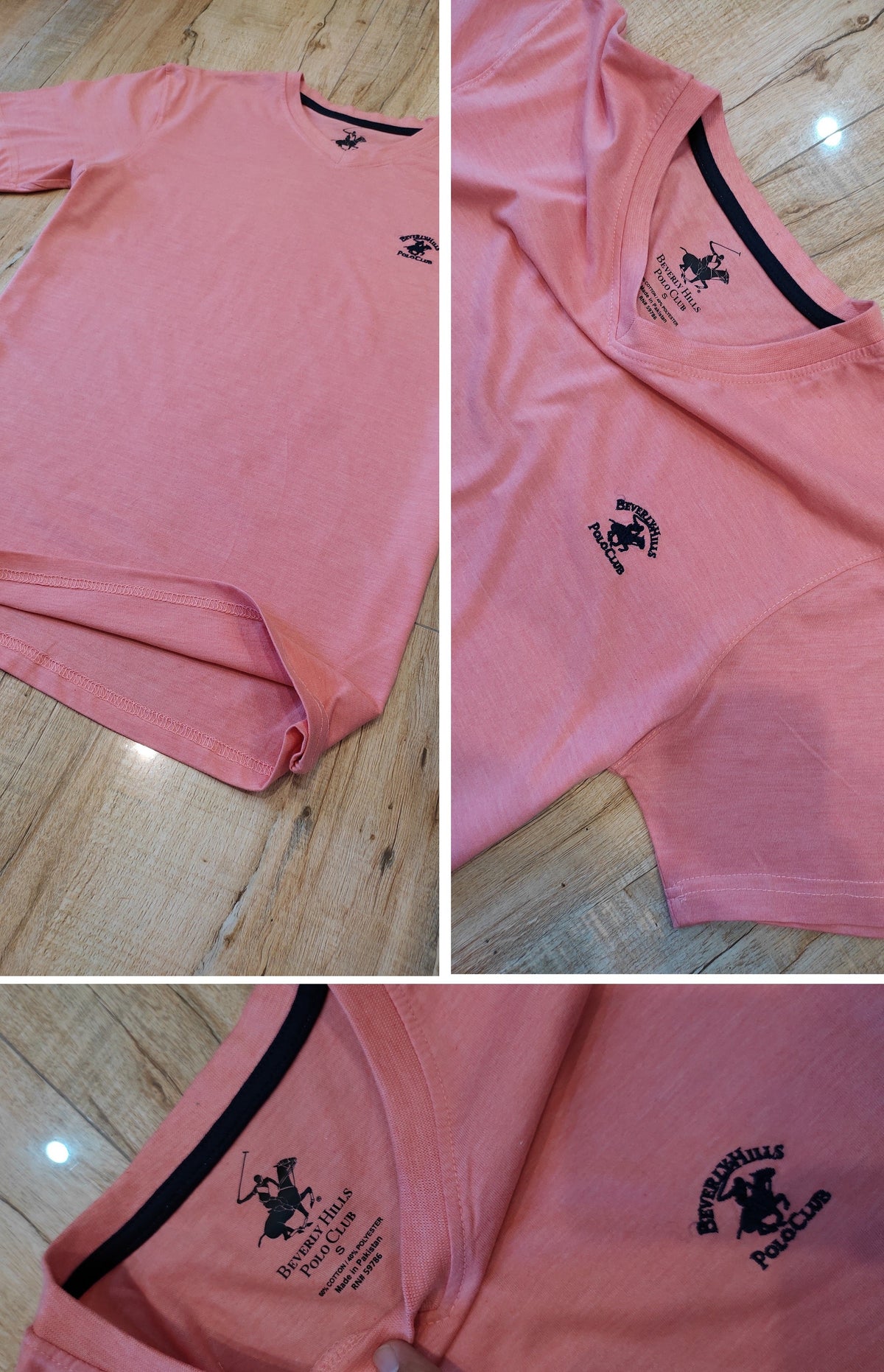 Beverly Hill Polo Club V-Neck Men’s T-Shirt – Summer Stuff Collection