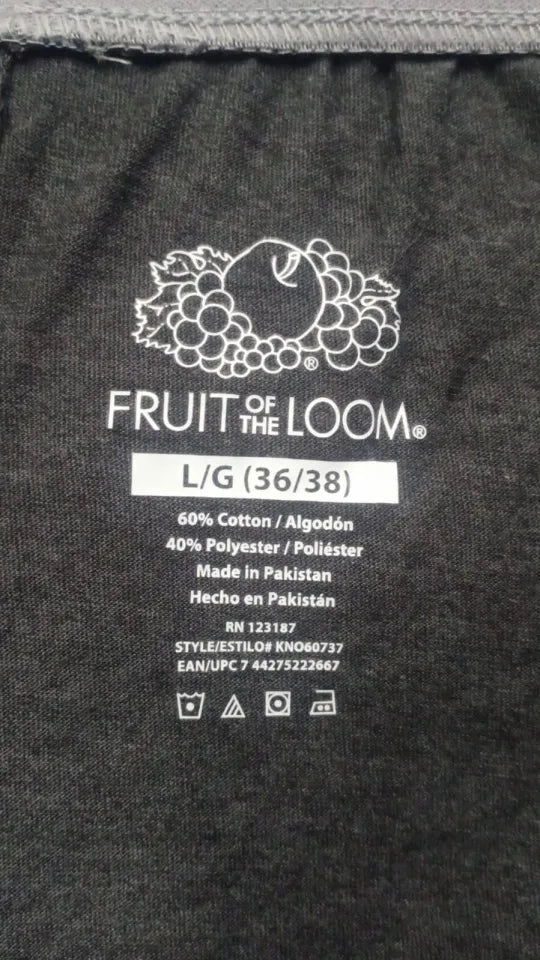 Fruit of the Loom Men's Jersey Knit Sleep Shorts – Premium Cotton Blend Lounge Shorts with Pockets | Export Left Over A-Grade