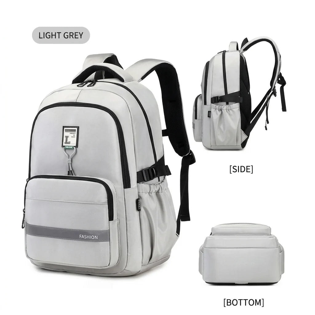 CALDIVO Casual Waterproof Backpack for School, College, University & Travel | Unisex Laptop Bag | Premium Twill Nylon