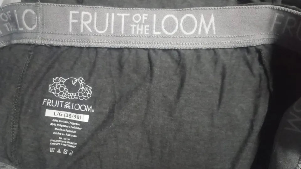 Fruit of the Loom Men's Jersey Knit Sleep Shorts – Premium Cotton Blend Lounge Shorts with Pockets | Export Left Over A-Grade