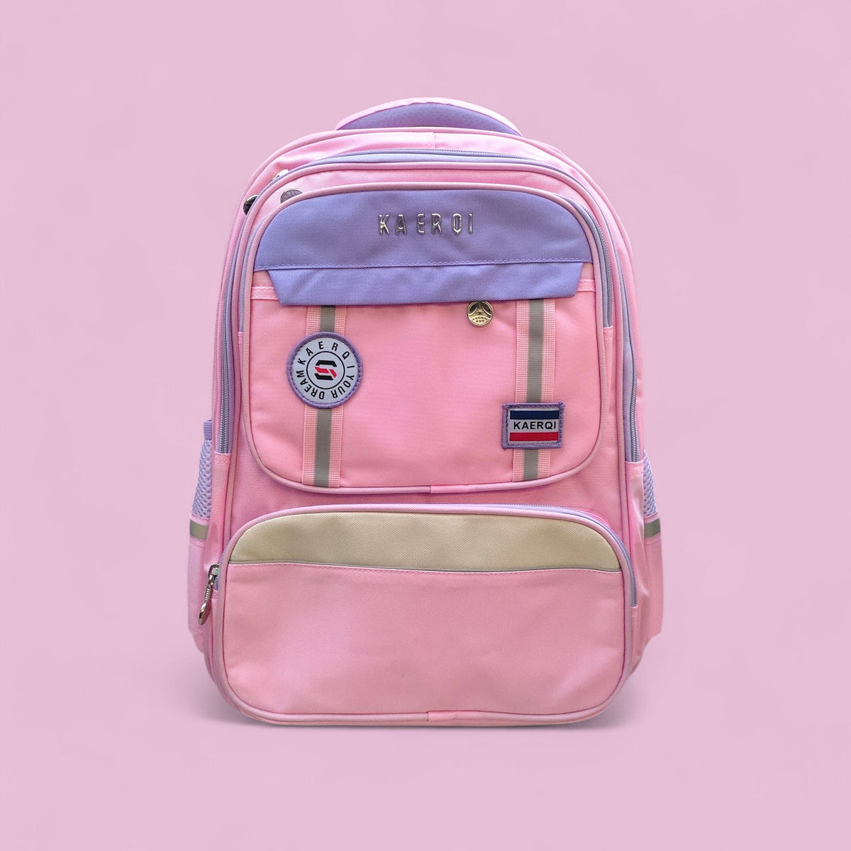 Premium School Backpack for Girls | Waterproof Imported Bag for Class 3–6 | Stylish & Comfortable Kids Bag