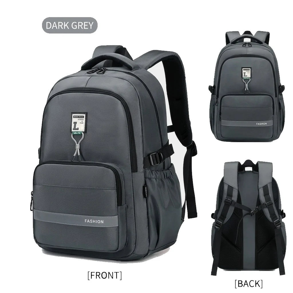 CALDIVO Casual Waterproof Backpack for School, College, University & Travel | Unisex Laptop Bag | Premium Twill Nylon