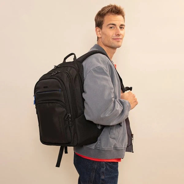 GABOL Pixel 15.6” Laptop Backpack – 25L RPET Recycled Material | Water-Repellent | 47×33×19 cm