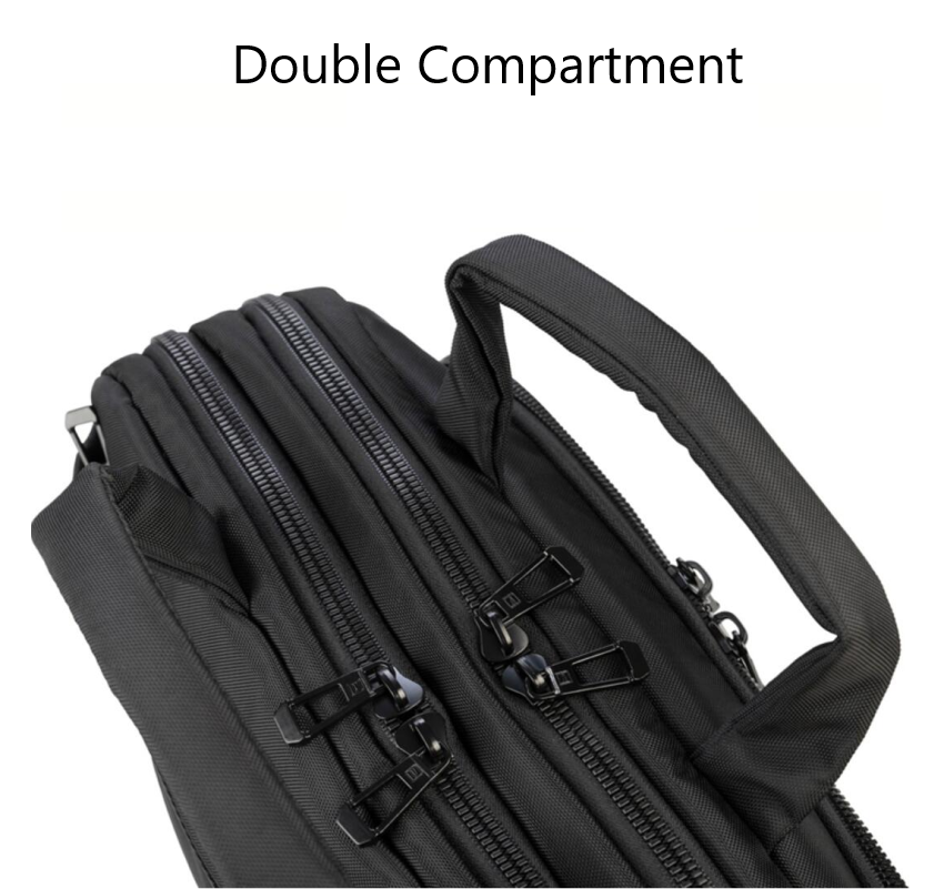 TUCANO Player 15.6" Laptop Bag Double Compartment | Recycled Fabric | Fits 16" MacBook Pro