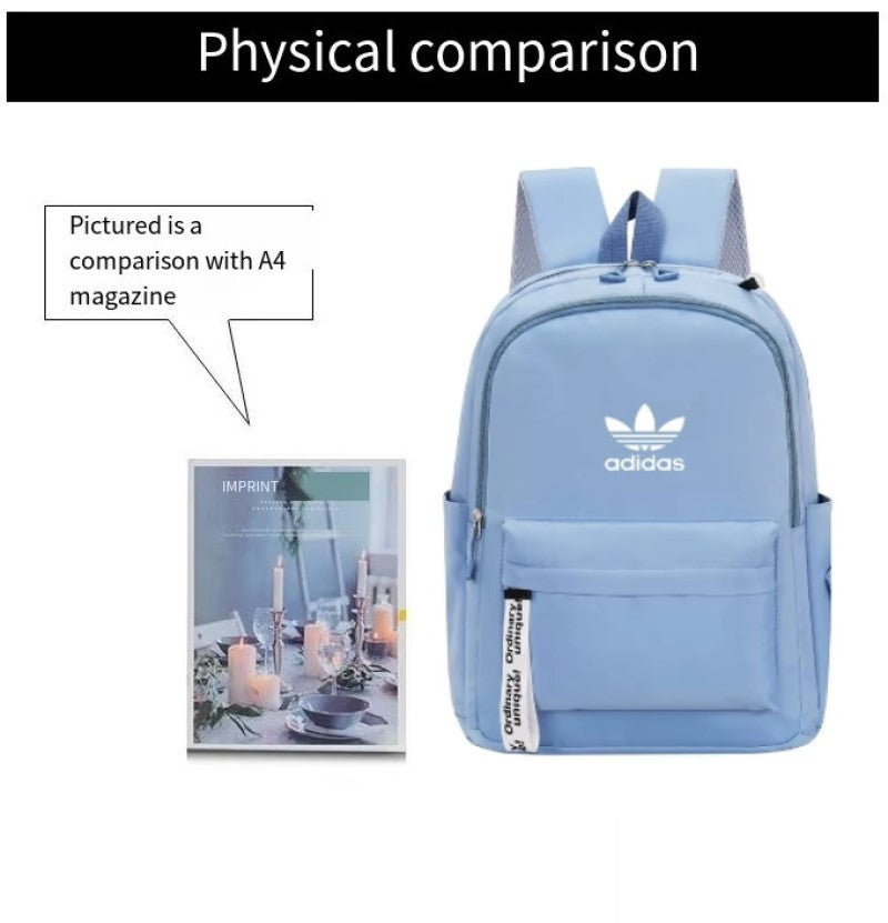 Imported Backpack Blue Adidas Inspired School Backpack – Premium Women's Backpack