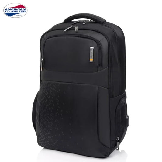 American Tourister Segno II 17″ Laptop Backpack with USB Port & Rain Cover – 30L
