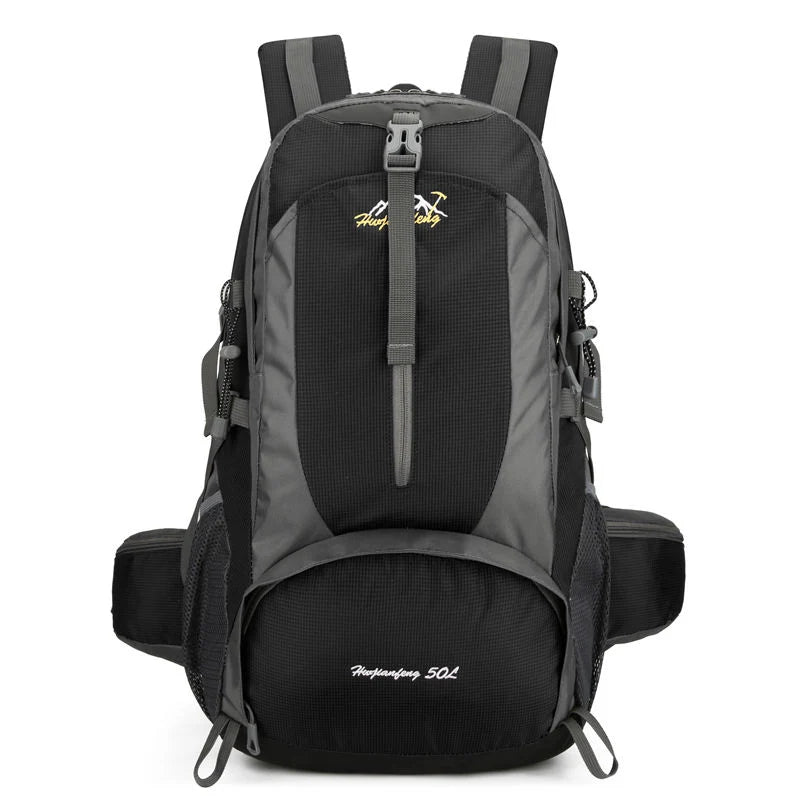 Outland 50L Waterproof Hiking & Travel Backpack – Shoe Compartment, Waist & Chest Support
