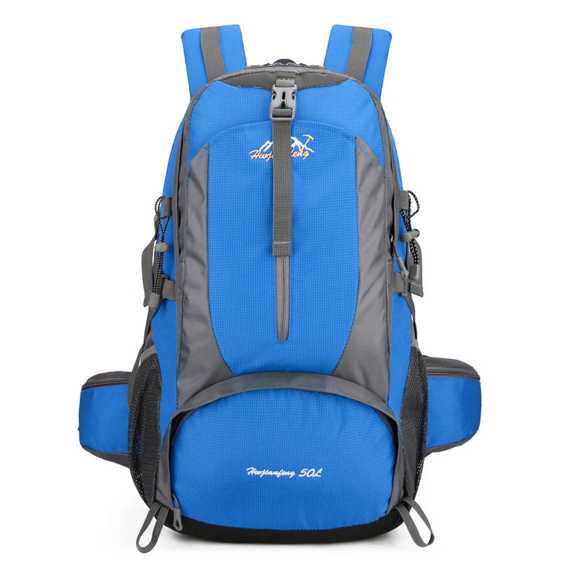 Outland 50L Waterproof Hiking & Travel Backpack – Shoe Compartment, Waist & Chest Support