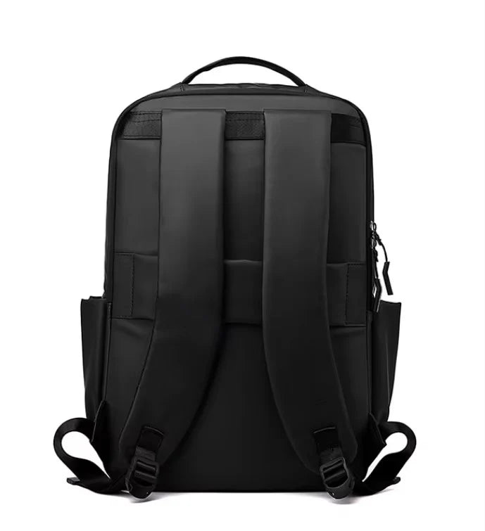 CK Fashion Backpack Grey | Nylon Leatherette | Waterproof | 17" Laptop Compatible | Unisex Daypack